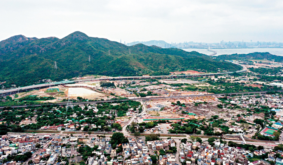 ●率先推出的洪水橋大學城3幅共26公頃的校園用地，現正接受專上院校申請。 資料圖片