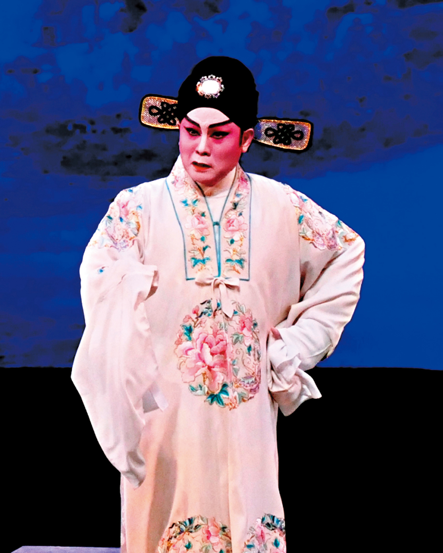 ●龍貫天既是藝術總監也以大老倌身份參與「以舊帶新」演出。