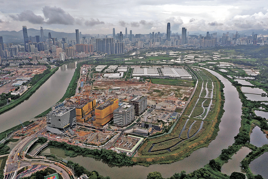 ●河套香港園區至今已分兩批推出8幅土地招標，將於年底前公布兩輪招標結果。   資料圖片