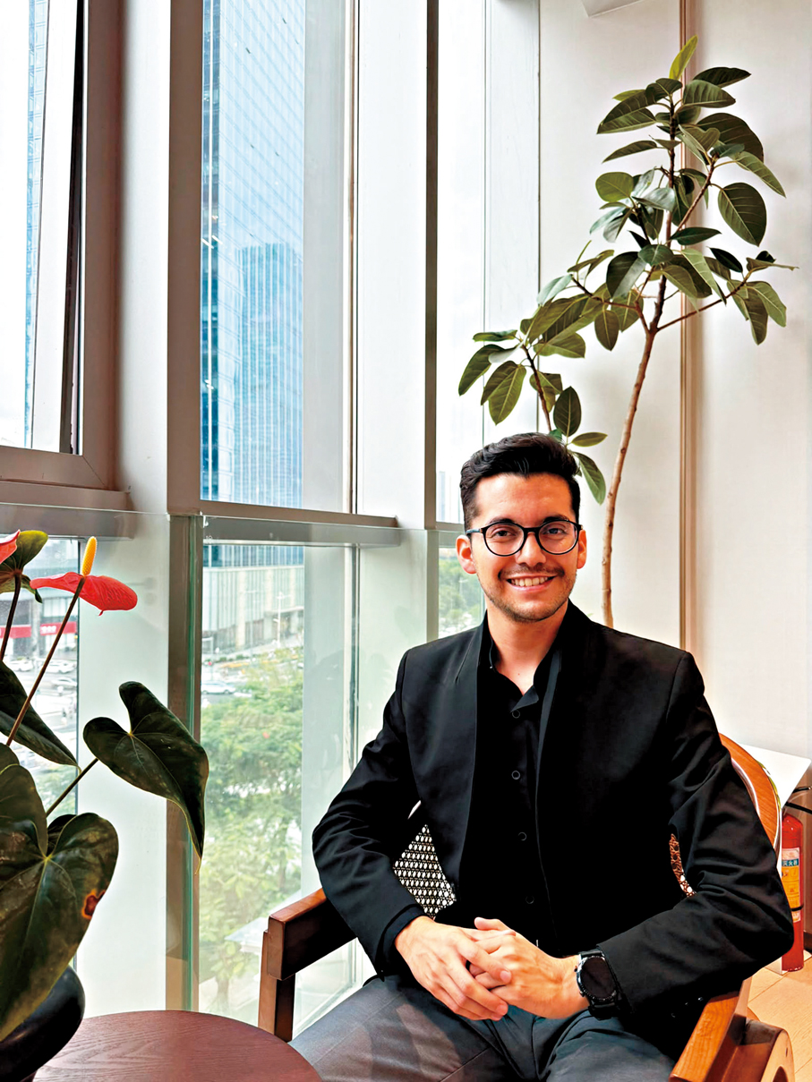 ●Adan Ramirez Sanchez    香港文匯報記者盧慧穎  攝