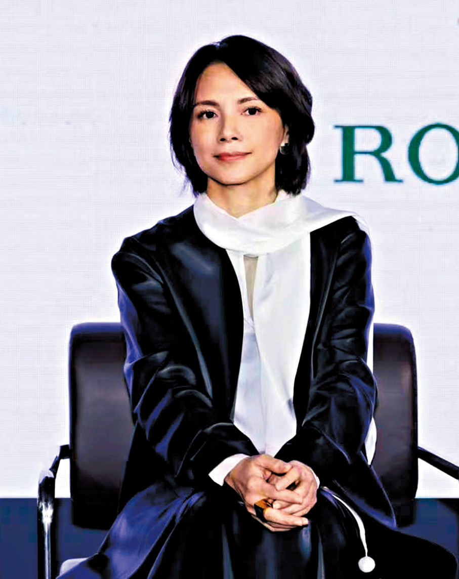 ●金馬影后李心潔出席平遙影展「大師·對話」。