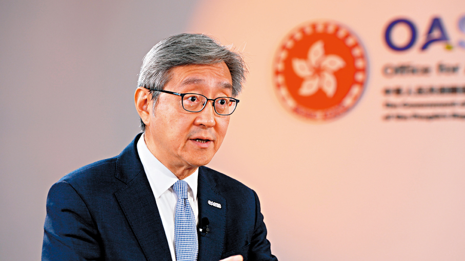 ●任景信透露，特區政府已出台先進製造的資助計劃等，項目扶持金額從1,000萬元到1億元不等。 港台供圖