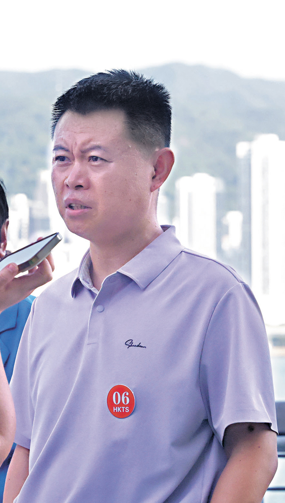 ●胡先生。香港文匯報記者郭木又 攝
