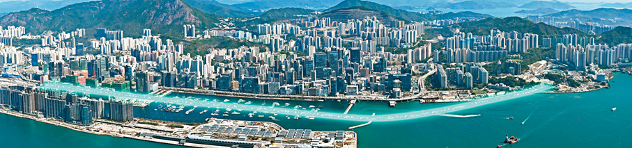 ●隨着中九龍繞道（九龍灣段）啟用，市民來往將軍澳市中心與油麻地的行車時間將大幅縮減。運輸及物流局Fb圖片