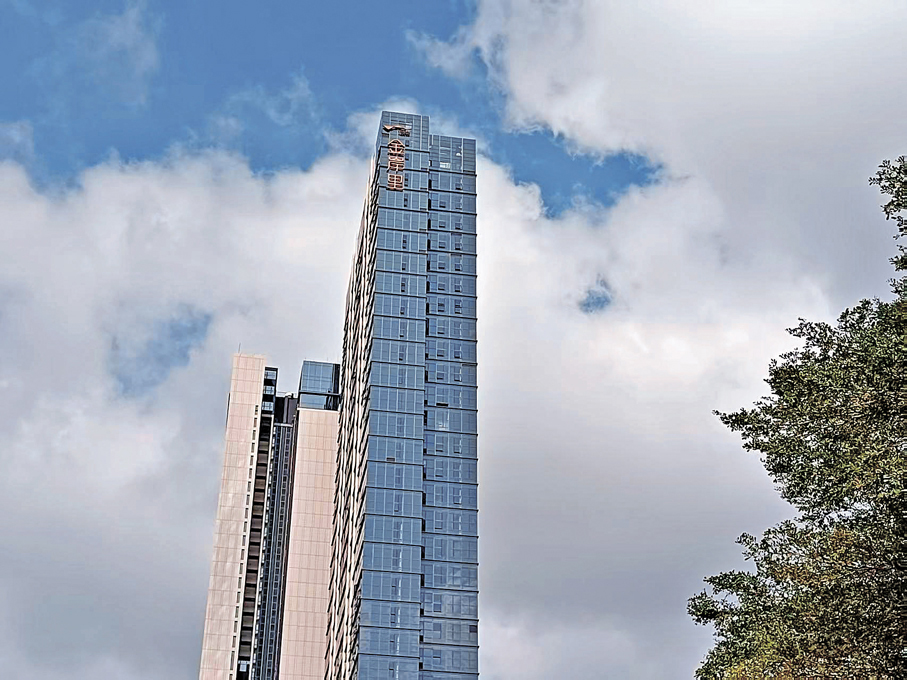 ●蓮塘口岸附近的新盤金岸里吸引大量港人置業，港客佔比達六成。香港文匯報記者李昌鴻  攝