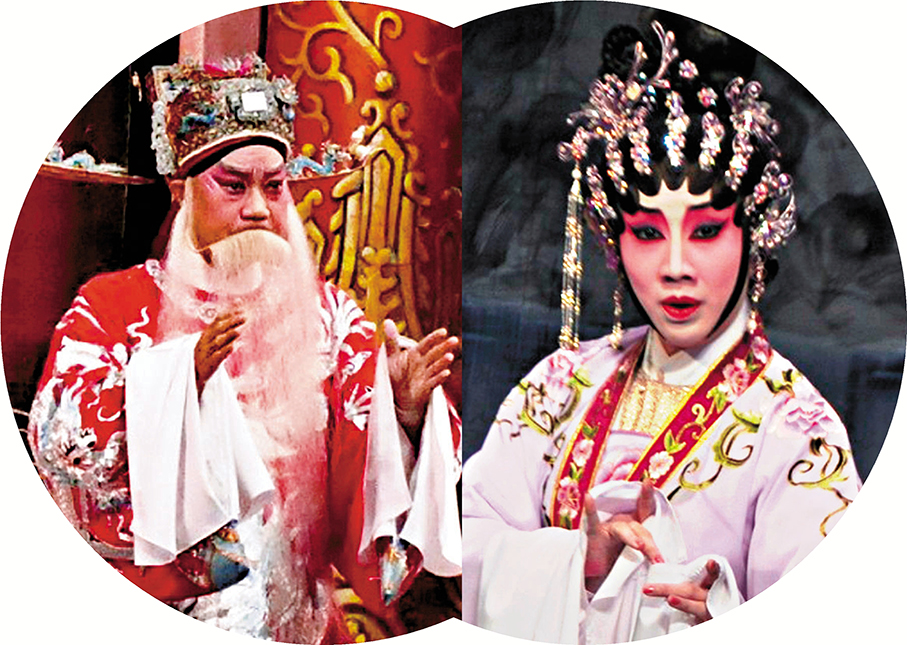 ●溫玉瑜（左圖）與瓊花女也參與演出。