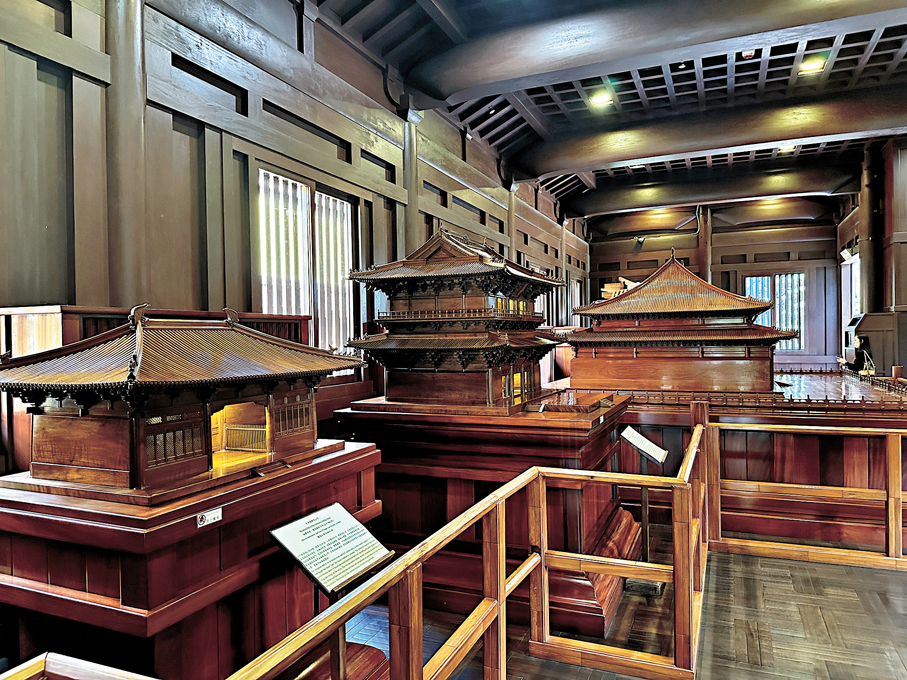 中國木結構建築藝術館。
