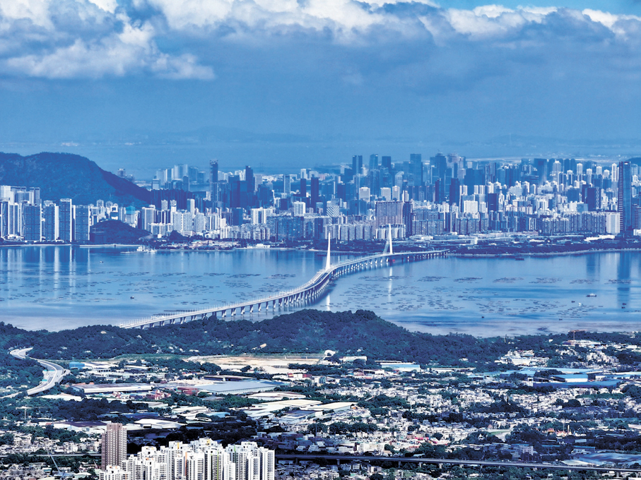 ●香港第一個五年規劃提出，加快北部都會區建設及聚焦深化愛國主義教育等重點工作。資料圖片