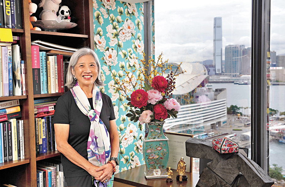 ●楊敏德認為，香港有能力在區域發展中擔當更前沿角色。  香港文匯報記者曾興偉  攝