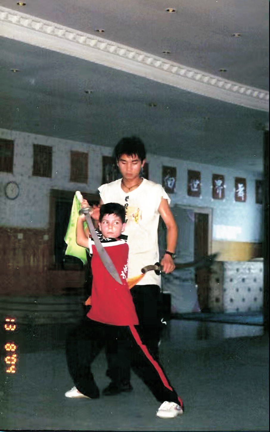 ●年幼時的菲利蒲去過少林寺。香港文匯報上海傳真