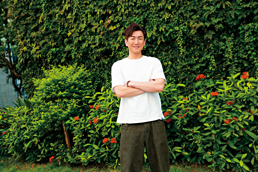 ●馬貫東認為太早做男主角未必是好事。   香港文匯報記者北山彥 攝