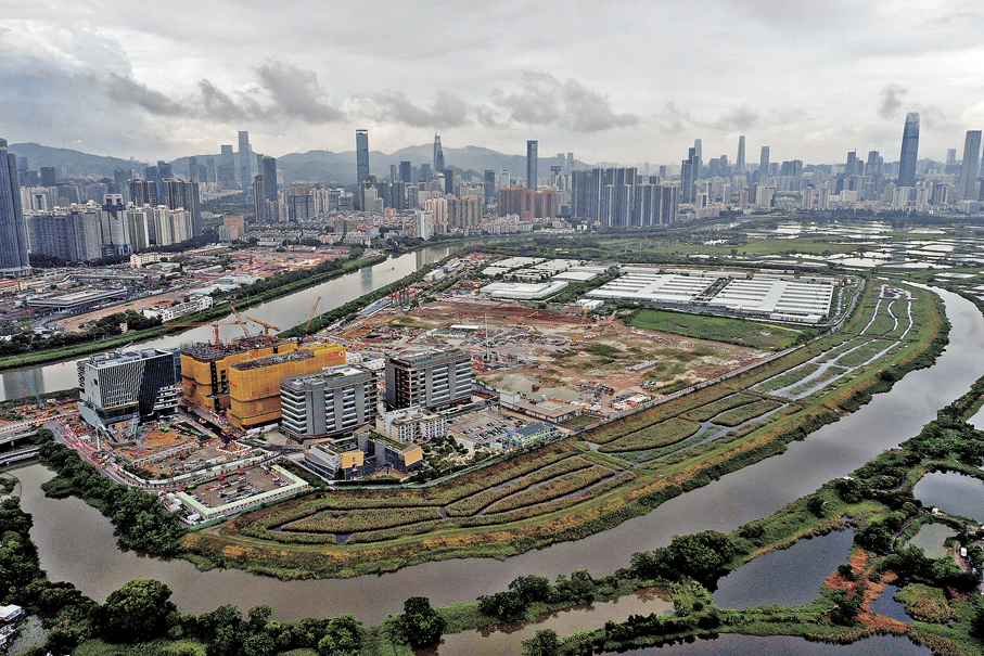 ●河套香港園區第一期餘下8幅地塊的招標結果將於年底公布。 資料圖片