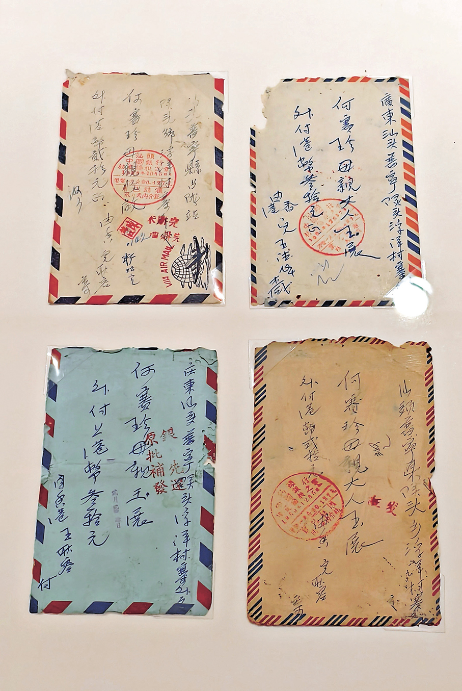 ●主題展中展出的僑批，訴說跨越山海的僑家記憶。