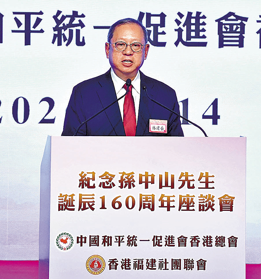 ●林建岳。香港文匯報記者曾興偉  攝