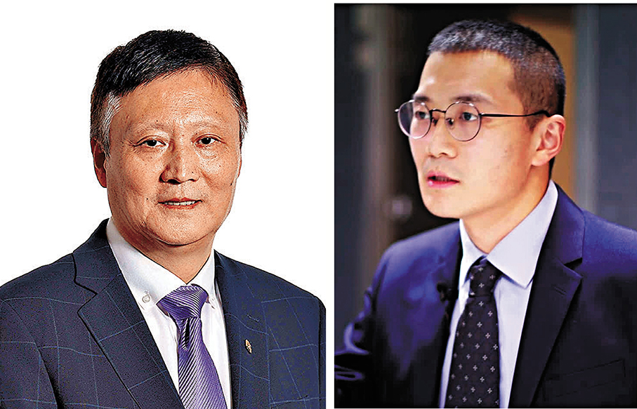 ●倪一清（左）、鄧鍔（右）。理大供圖