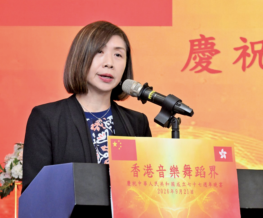 ●文化體育及旅遊局副秘書長王明慧致辭