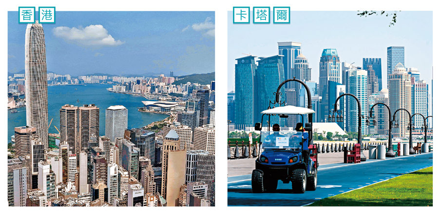 ●中東市場為香港目前及未來重點開拓與深耕的新興國際市場之一。在特區政府牽頭加強交流下，兩地金融市場互聯互通持續深化。 資料圖片