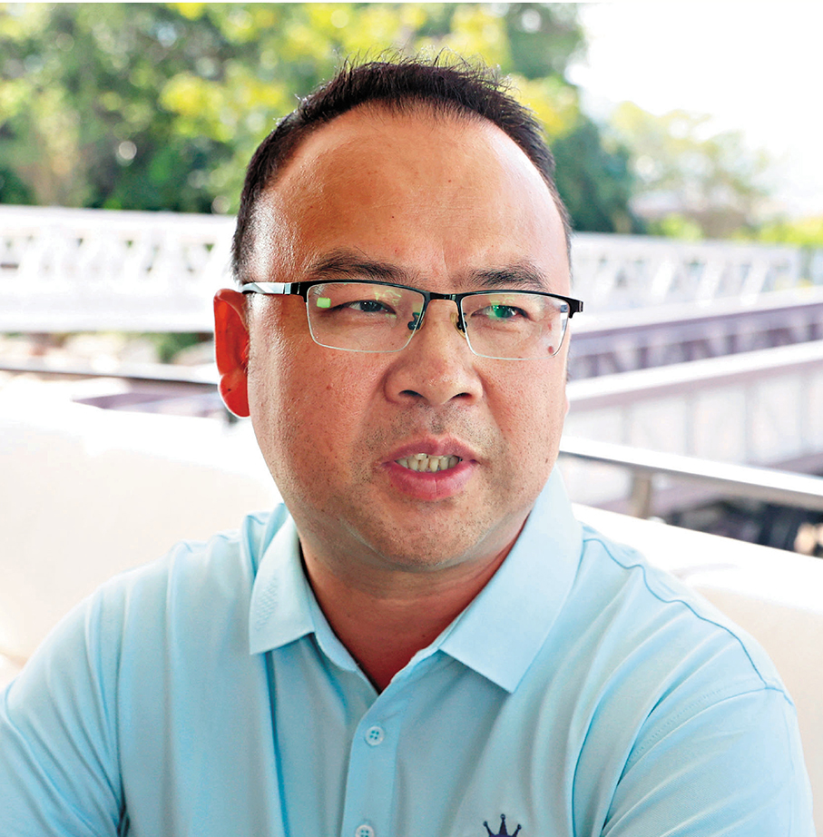 ●葉潤年。香港文匯報記者萬霜靈  攝