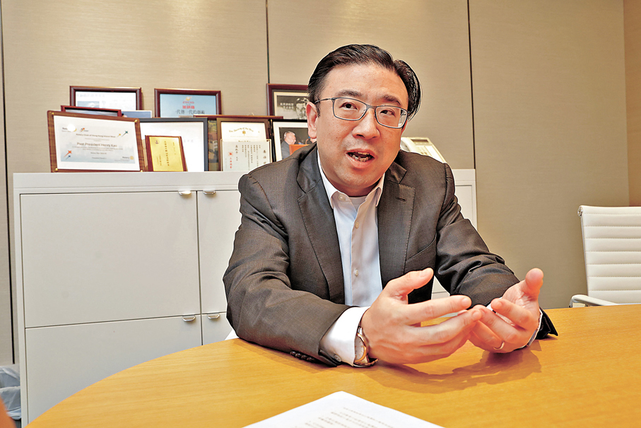 ●高鼎國認為，APEC平台正好讓香港代表以親身經歷，向各國商界及公職代表講述香港的真實情況。 香港文匯報記者北山彥  攝