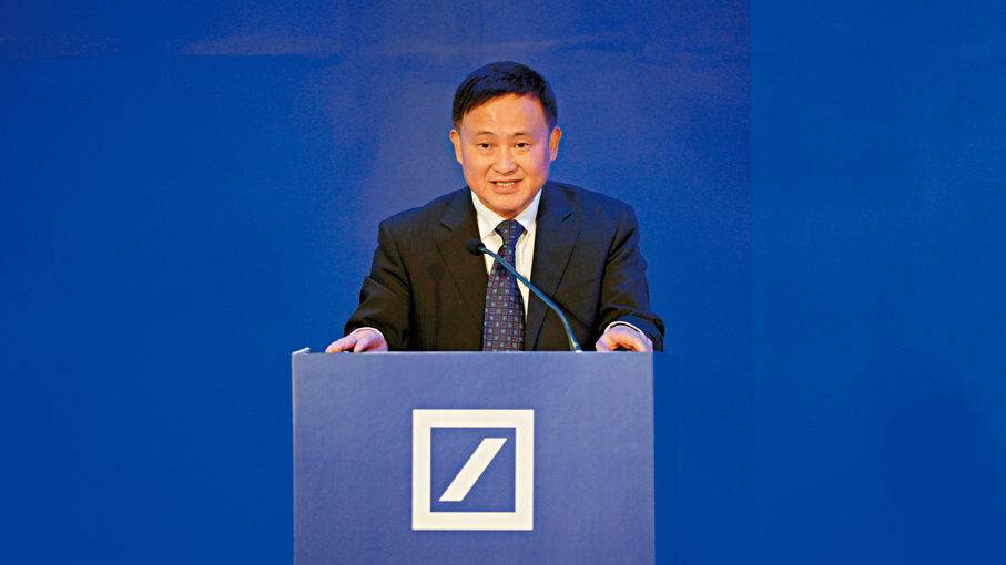 ●中國人民銀行行長潘功勝表示，將進一步支持全球投資者和發行人參與中國金融市場。 人行網站圖片