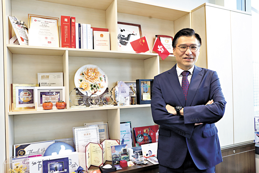 ●邱達根表示，是次會議是展示「一國兩制」獨特優勢的最佳平台。 香港文匯報記者萬霜靈  攝