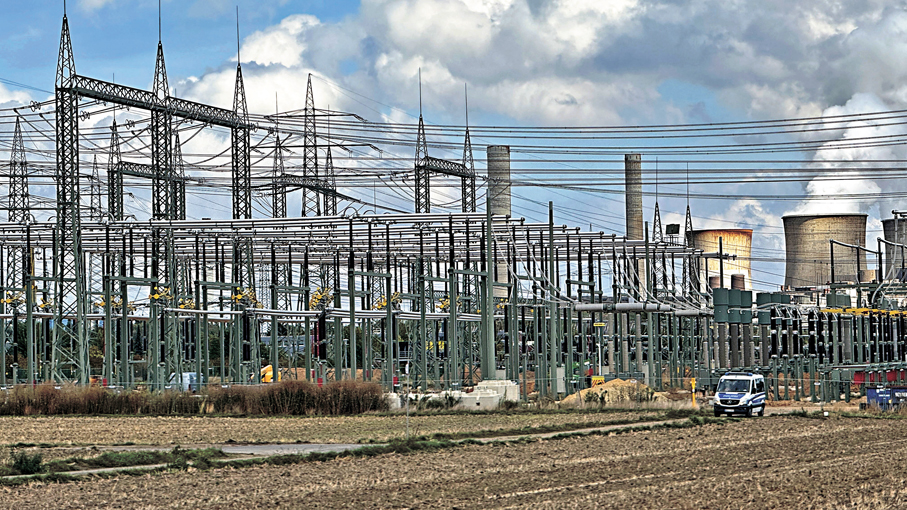●圖為德國一座發電廠。資料圖片