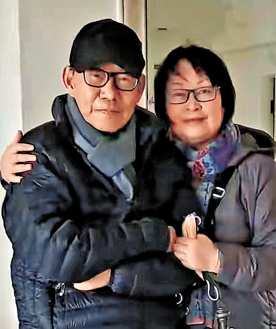 ●神仙愛侶兆熊哥和Amy姐。作者供圖