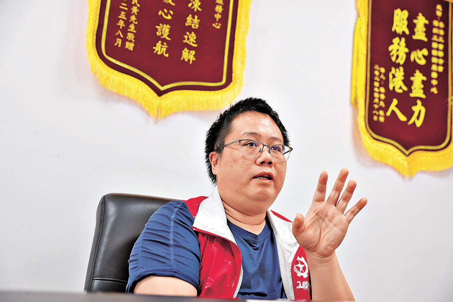 ●馮永昌認為，北上就醫的爭議短期可加強預警及提升透明度，但中長期仍欠一站式平台進行深港調解對接。香港文匯報記者萬霜靈  攝