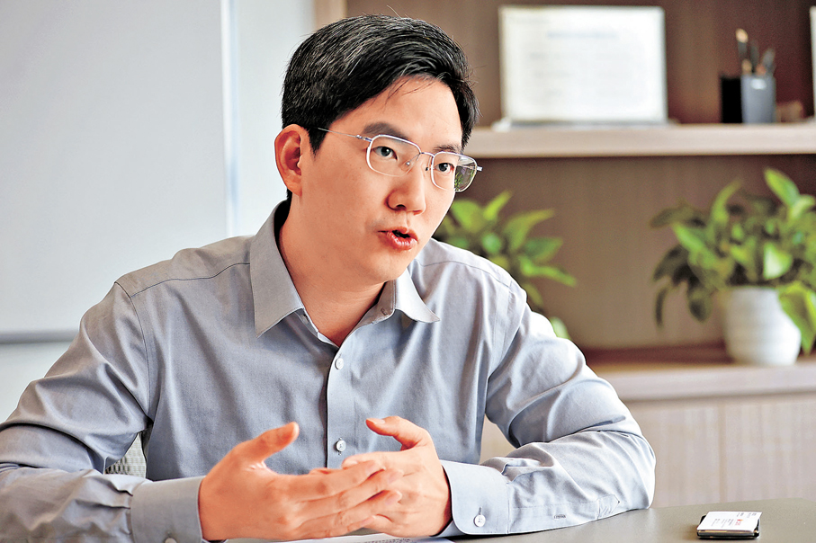 ●陳勝南指出，無論爭議輕重，關鍵都是及時固定證據。香港文匯報記者萬霜靈  攝