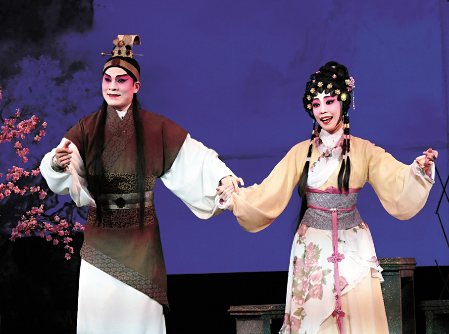 ●藍天佑和鄭雅琪在《血海迷航》呈獻精彩演出。