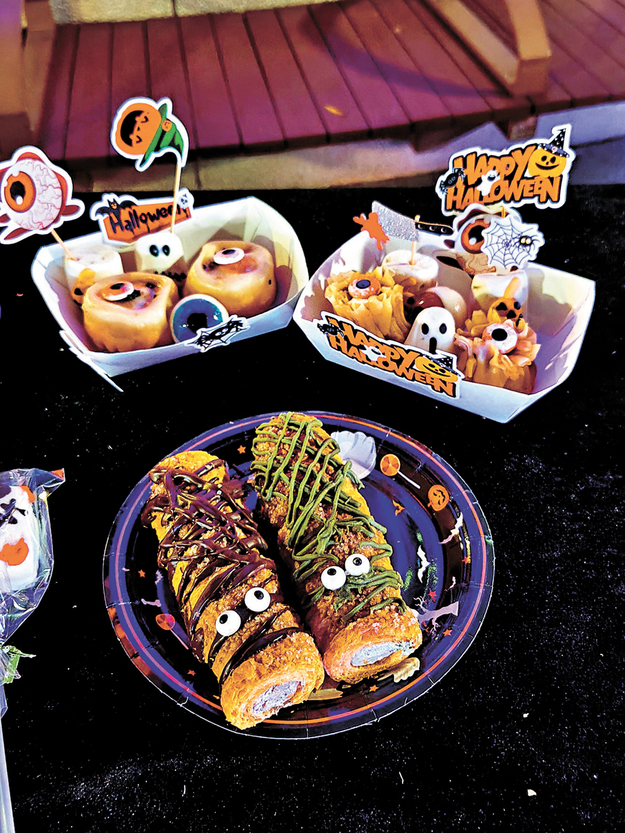 尖東搞鬼市集萬聖節美食