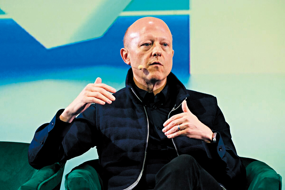 ●加密貨幣巨頭Circle聯合創辦人兼執行長Jeremy Allaire。彭博社