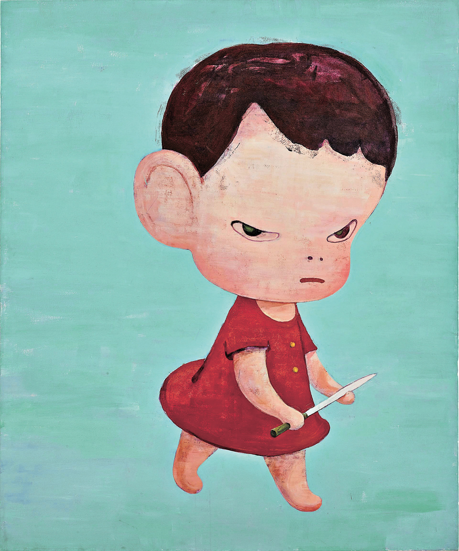 ●奈良美智《現在》7,166萬港元成交。