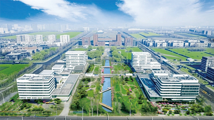 ●正在建設中的渾南科技城，是瀋陽生物醫藥及醫療裝備產業的創新之核。  渾南區供圖