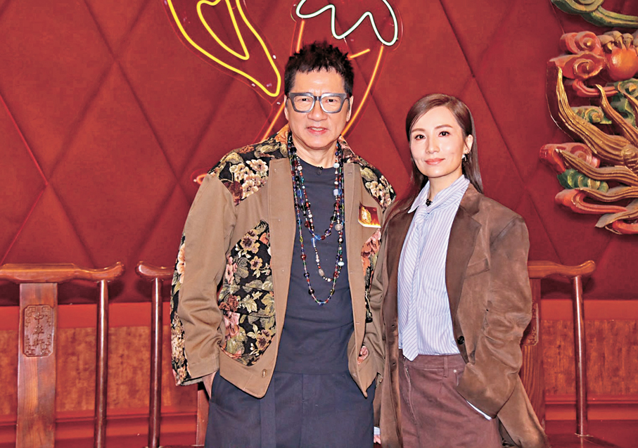 ●單立文夫婦相識30年，吵架次數不多過5次。  香港文匯報記者吳文釗  攝