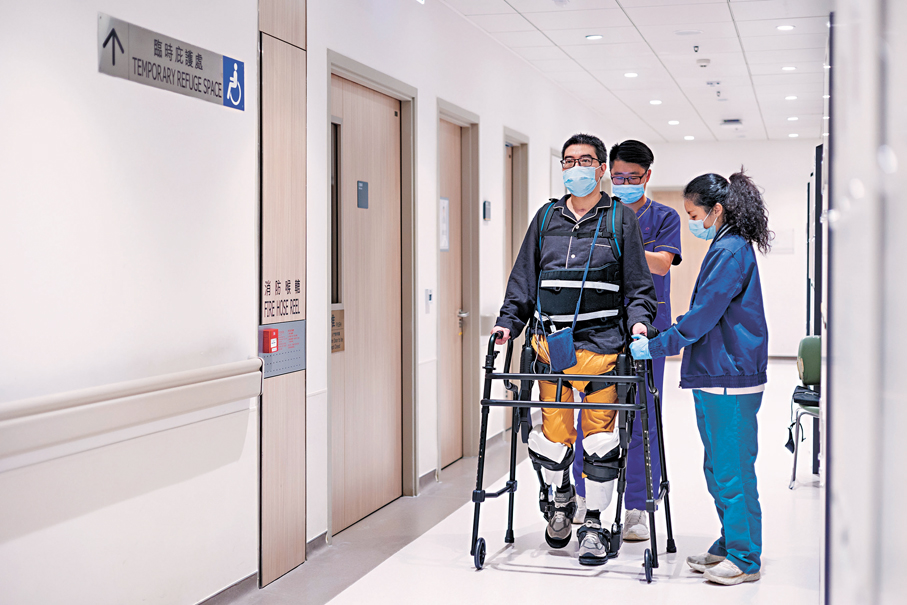 ●圖為中大醫院運動醫學及康復中心。資料圖片