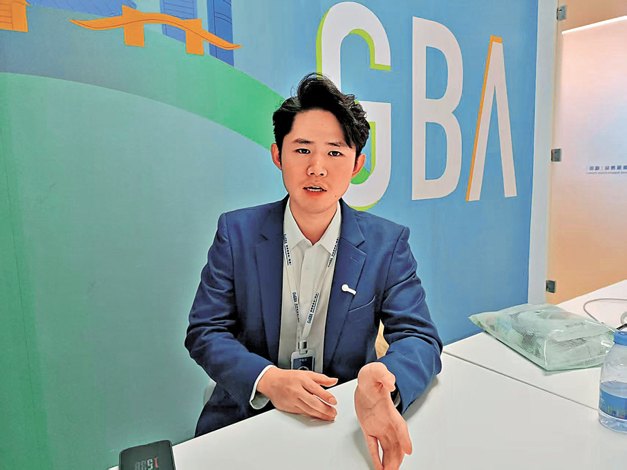 ●港商服務站（福田）項目顧問羅振宗。 香港文匯報記者李昌鴻  攝