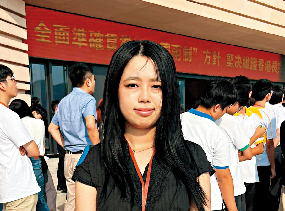 ●陸同學。大公文匯全媒體記者義昊  攝