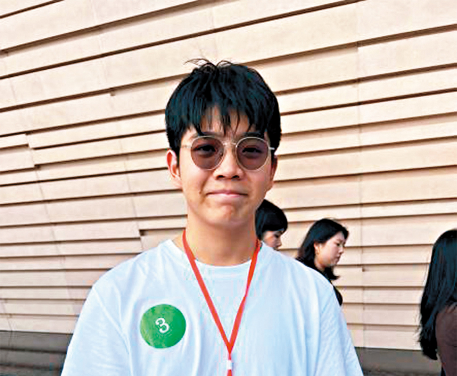 ●何同學。大公文匯全媒體記者義昊  攝